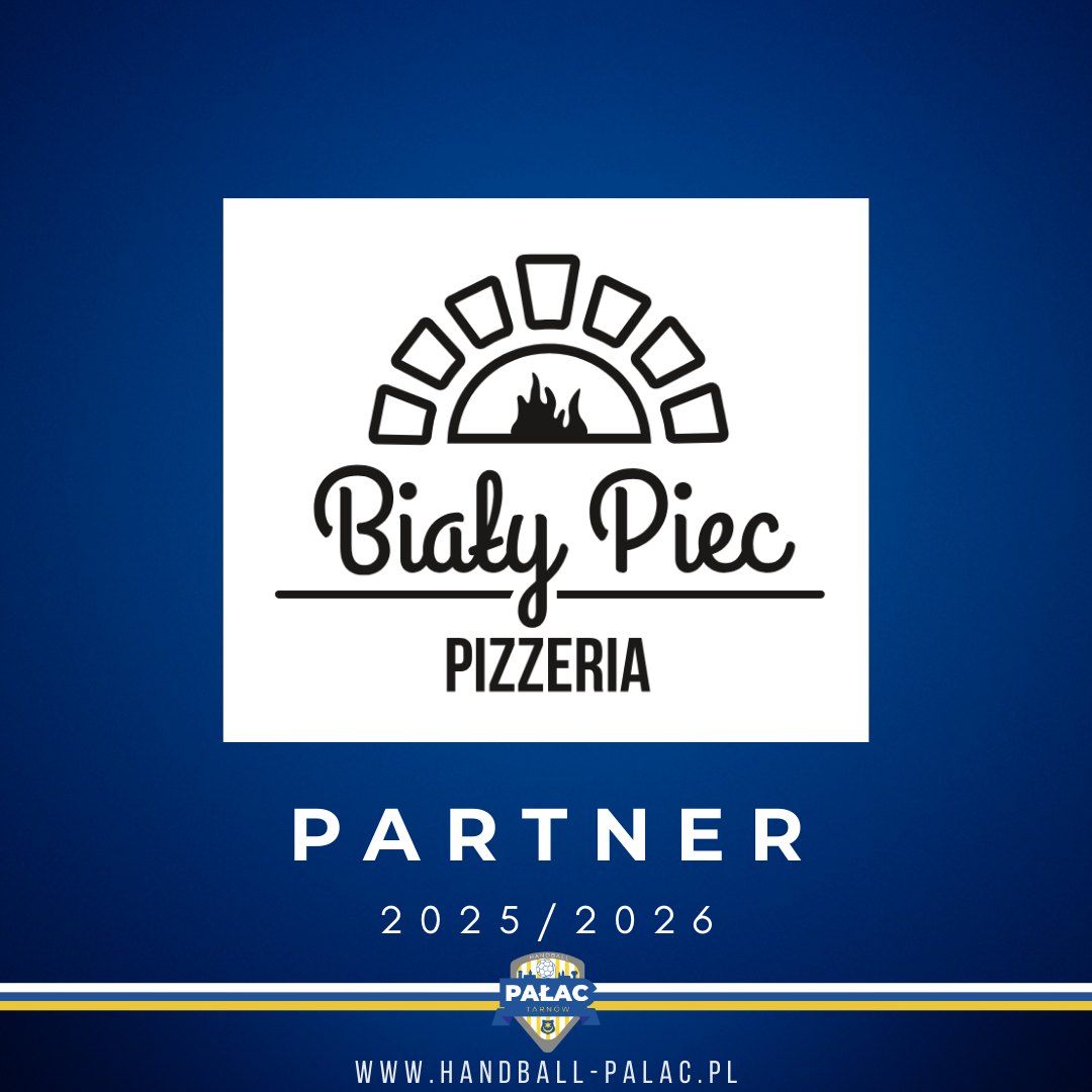Pizzeria Biały Piec Partnerem Handball Pałac Tarnów!